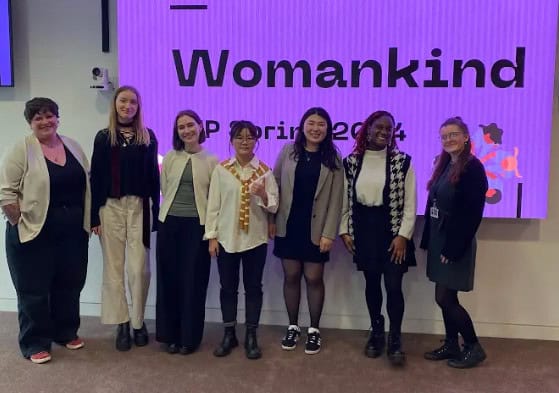 ID: the Womankind team and their mentor